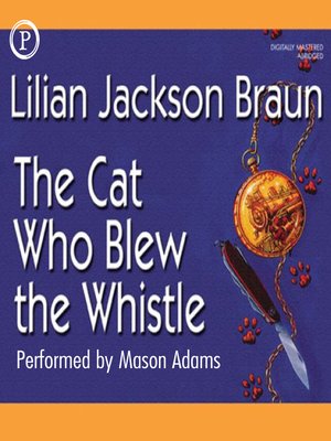 cover image of The Cat Who Blew the Whistle